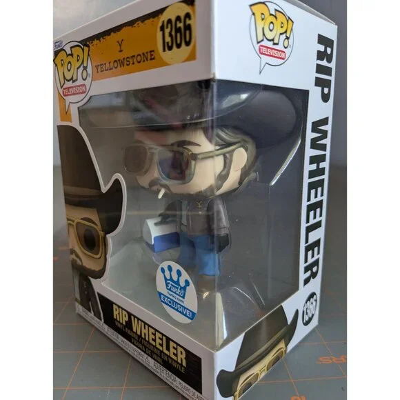 Funko Pop Rip Wheeler 1366 Vinyl Figure Yellowstone Collectible Toy NIB - Picture 2 of 12